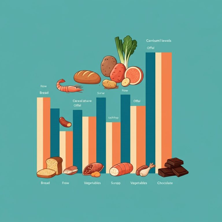 foods highest in cadmium