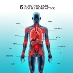 6 signs of heart attack a month before